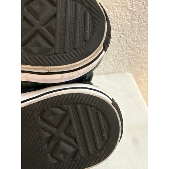 Converse Chuck Taylor All Star Woolrich Hi Sneakers Black Thunder Plaid, 12.5 - Picture 10 of 11